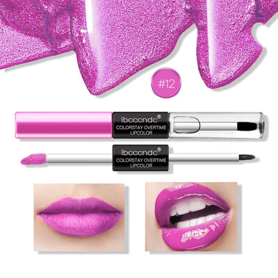 Double-end Lip Gloss Moisturizing Waterproof Non-stick Cup Long Lasting Color Rendering Shimmer Matte Liquid Lipstick Good Use
Double-end Lip Gloss Moisturizing Waterproof Non-stick Cup Long Lasting Color Rendering Shimmer Matte Liquid Lipstick Good Use