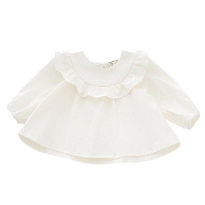 Autumn Shirt Ruffle Long Sleeve Baby Girls Blouse Lotus Collar Kids Girl Tops Outwear
Autumn Shirt Ruffle Long Sleeve Baby Girls Blouse Lotus Collar Kids Girl Tops Outwear