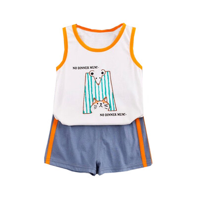 Summer children clothes 2pcs Baby Boys clothes Casual Sleeveless Striped Pineapple Vest TopsShorts Suits Costume Set
Summer children clothes 2pcs Baby Boys clothes Casual Sleeveless Striped Pineapple Vest TopsShorts Suits Costume Set