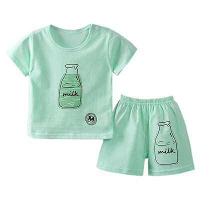 Summer Children Girl Clothing Set Cartoon Short-Sleeved Shirts Shorts Baby Boy Girl Suits New Explosions
Summer Children Girl Clothing Set Cartoon Short-Sleeved Shirts Shorts Baby Boy Girl Suits New Explosions