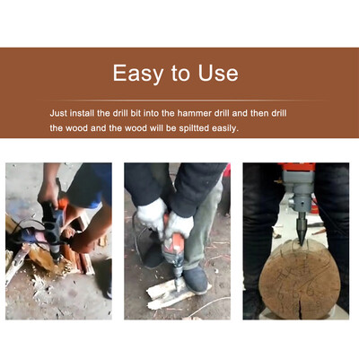 Wood Splitter Drill Bit Handle Firewood Drill Bits Drilling Tools Accessories Square Handle
Wood Splitter Drill Bit Handle Firewood Drill Bits Drilling Tools Accessories Square Handle