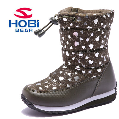 Hobibear girls boot warm kids winter shoes waterproof snow boots Plush fashion shoes AW3753
Hobibear girls boot warm kids winter shoes waterproof snow boots Plush fashion shoes AW3753