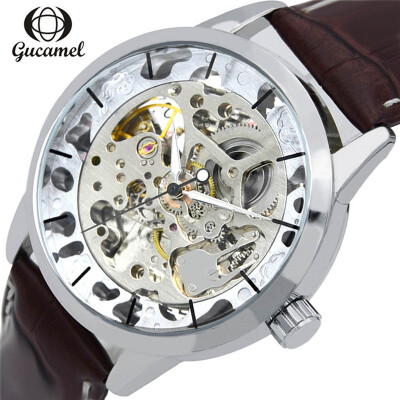 Classic Series Hollow Golden Steampunk Mens Automatic Skeleton Watches Leather Strap Top Brand Luxury Mechanical Watch
Classic Series Hollow Golden Steampunk Mens Automatic Skeleton Watches Leather Strap Top Brand Luxury Mechanical Watch