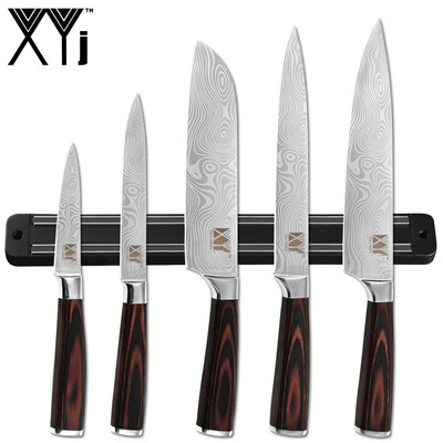 XYj Stainless Steel Knives Set Magnetic Knife Stand Chef Slicing Santoku Utility Paring Knives
XYj Stainless Steel Knives Set Magnetic Knife Stand Chef Slicing Santoku Utility Paring Knives