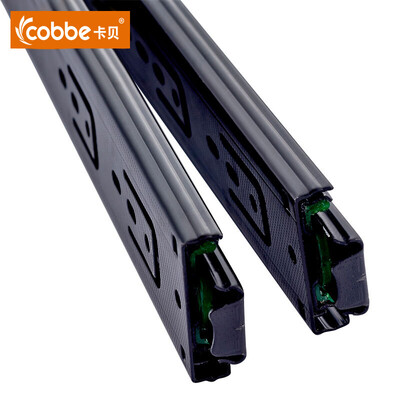 Cobbe drawer track rail wardrobe three-section rail black steel section 2 only 40cm16 inch
Cobbe drawer track rail wardrobe three-section rail black steel section 2 only 40cm16 inch