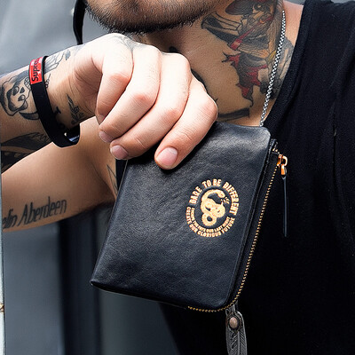 Tingzun teemzone original mens wallet first layer cowhide personality vertical models European&American fashion tide black youth wallet clip Q803 black
Tingzun teemzone original mens wallet first layer cowhide personality vertical models European&American fashion tide black youth wallet clip Q803 black