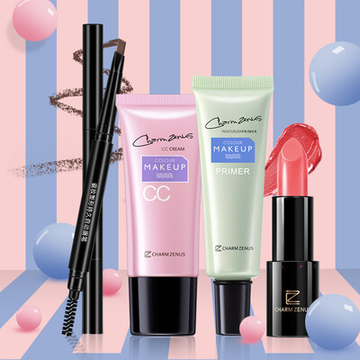 Jingdong self porcelain makeup vigor girl tide energy package makeup cc dark brown eyebrow charming pink lipstick Natural nude makeup concealer moisturizing
Jingdong self porcelain makeup vigor girl tide energy package makeup cc dark brown eyebrow charming pink lipstick Natural nude makeup concealer moisturizing