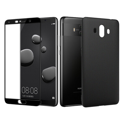 【Shell film set】 Huawei Mate10 mobile phone shell Huawei Mate10 mobile phone package to send full-screen black tempered film Huawei protective cover all-inclusive drop series soft shell / matte black
【Shell film set】 Huawei Mate10 mobile phone shell Huawei Mate10 mobile phone package to send full-screen black tempered film Huawei protective cover all-inclusive drop series soft shell / matte black