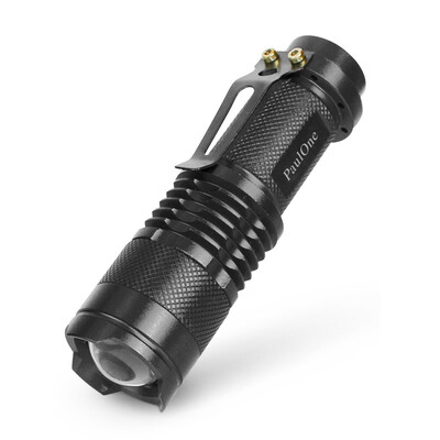 Paulone light flashlight long-range king charge waterproof self-defense zoom portable pen hanging flashlight 1 flashlight 1 charger 1 battery 1 bike clip ZY003-Q5-silvery
Paulone light flashlight long-range king charge waterproof self-defense zoom portable pen hanging flashlight 1 flashlight 1 charger 1 battery 1 bike clip ZY003-Q5-silvery