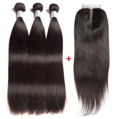 Queen Hair 3 bundles Brazilian Virgin Hair Straight with Lace Closure Brazilian Straight Hair Bundle With Brazilian Closure
Queen Hair 3 bundles Brazilian Virgin Hair Straight with Lace Closure Brazilian Straight Hair Bundle With Brazilian Closure
