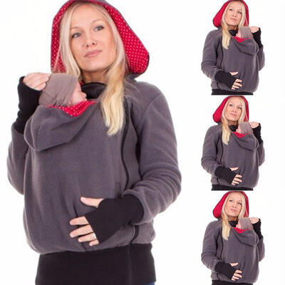 Baby Carrier Jacket Kangaroo Outerwear Hoodies &Sweatshirts Coat for Pregnant Women Pregnancy Baby Wearing Coat Women
Baby Carrier Jacket Kangaroo Outerwear Hoodies &Sweatshirts Coat for Pregnant Women Pregnancy Baby Wearing Coat Women