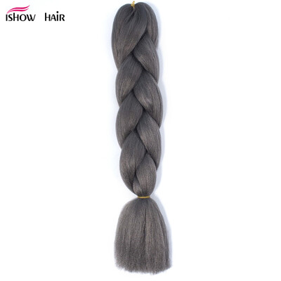 Ishow 24inch Synthetic Braiding Hair Pure Color HighTemperature KanekalonJumbo Braid Hair Extensions Crochet Yaki Texture 1pc100g
Ishow 24inch Synthetic Braiding Hair Pure Color HighTemperature KanekalonJumbo Braid Hair Extensions Crochet Yaki Texture 1pc100g