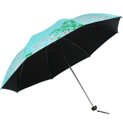 Paradise umbrella black plastic UPF50 polyester silk spinning tri-fold ultra-light sun umbrella umbrella 31839E shallow lake green
Paradise umbrella black plastic UPF50 polyester silk spinning tri-fold ultra-light sun umbrella umbrella 31839E shallow lake green