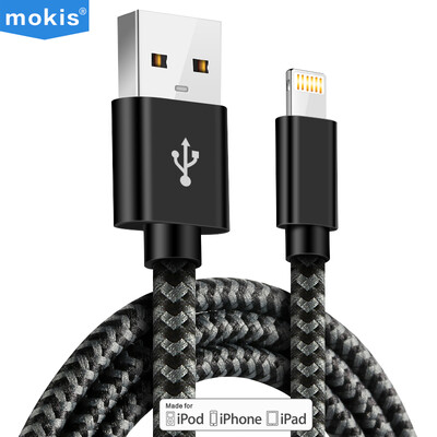 MOKIS MFI certification Apple data cable charging cable charger cable iphoneX 876 5S ipad data cable 1 meter black
MOKIS MFI certification Apple data cable charging cable charger cable iphoneX 876 5S ipad data cable 1 meter black