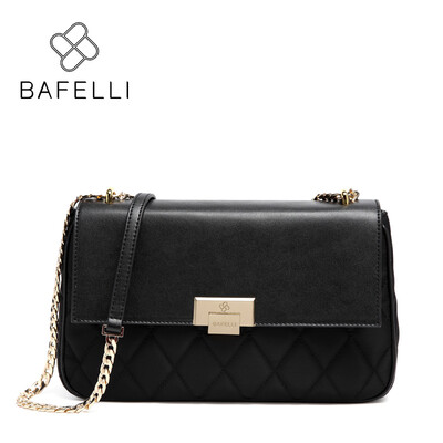 BAFELLI handbags split leather with nylon diamond lattice shoulder bag black gray patchowork bolsa feminina women messenger bags
BAFELLI handbags split leather with nylon diamond lattice shoulder bag black gray patchowork bolsa feminina women messenger bags