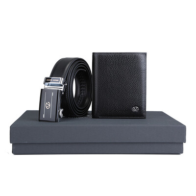 Zhuofanni Valentino belt mens wallet leather automatic buckle simple Korean version of the tide mens belt gift box set business casual pants belt 8150921110 black
Zhuofanni Valentino belt mens wallet leather automatic buckle simple Korean version of the tide mens belt gift box set business casual pants belt 8150921110 black