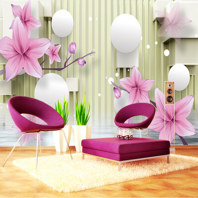 Custom Photo Mural Wall Modern Simple Living Room Sofa TV Background Lily Flower Non-woven Straw Texture Wallpaper Painting 3D
Custom Photo Mural Wall Modern Simple Living Room Sofa TV Background Lily Flower Non-woven Straw Texture Wallpaper Painting 3D