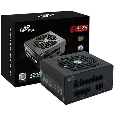 Full Han FSP rated 450W classic version of MS450 power supply SFX power full module 8cm temperature control fan solid capacitor
Full Han FSP rated 450W classic version of MS450 power supply SFX power full module 8cm temperature control fan solid capacitor