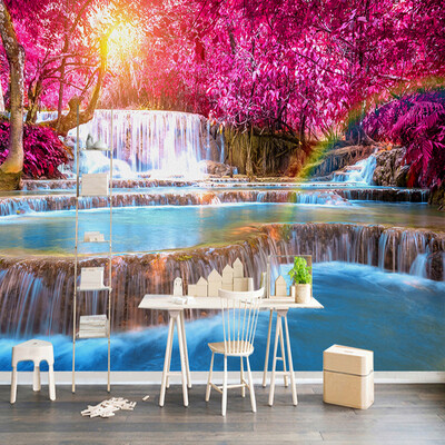3D Wallpaper Beautiful Forest Waterfall Nature Landscape Photo Wall Murals Living Room Bedroom Backdrop Home Decor Papel Mural
3D Wallpaper Beautiful Forest Waterfall Nature Landscape Photo Wall Murals Living Room Bedroom Backdrop Home Decor Papel Mural