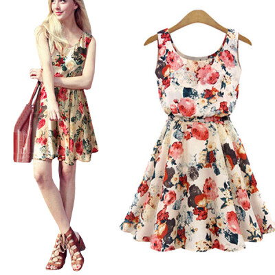 Lovaru ™ 2015 new casual o-neck sleeveless print ball gown summer street snap style brief elegant women's dresses
Lovaru ™ 2015 new casual o-neck sleeveless print ball gown summer street snap style brief elegant women's dresses