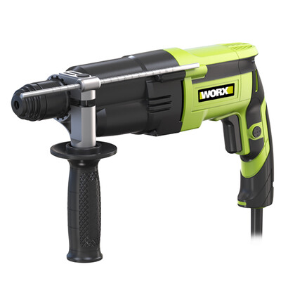 WORX professional electric hammer WU340K 26 mm high power round handle impact drill concrete impact drill electric to industrial grade hardware power tools
WORX professional electric hammer WU340K 26 mm high power round handle impact drill concrete impact drill electric to industrial grade hardware power tools