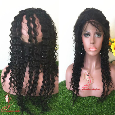 Peruvian Deep Wave 360 Lace Frontal Closure Deep Wave 360 Frontal Lace Front 8a Human virgin Hair
Peruvian Deep Wave 360 Lace Frontal Closure Deep Wave 360 Frontal Lace Front 8a Human virgin Hair