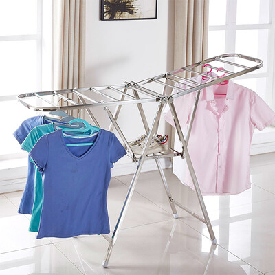 Green source airfoil collapsible drying rack stainless steel floor indoor&outdoor balcony home drying quilt baby diaper clothes rack
Green source airfoil collapsible drying rack stainless steel floor indoor&outdoor balcony home drying quilt baby diaper clothes rack