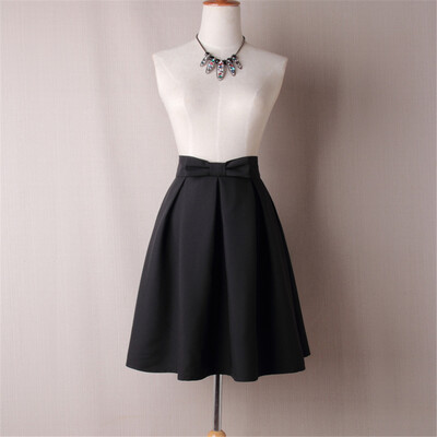 BACHASH Elegant Women Skirt High Waist Pleated Knee Length Skirt Vintage A Line Big Bow Red Black Side Zipper Skater Skirts Red
BACHASH Elegant Women Skirt High Waist Pleated Knee Length Skirt Vintage A Line Big Bow Red Black Side Zipper Skater Skirts Red