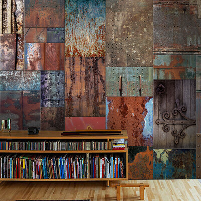 Custom 3d mural Personality retro 3D rusty iron sheet metal industrial large mural bar KTV wallpaper Cafe Restaurant wallpaper
Custom 3d mural Personality retro 3D rusty iron sheet metal industrial large mural bar KTV wallpaper Cafe Restaurant wallpaper