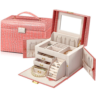 Vlando vlando jewelry box gift box girlfriends wedding girlfriend birthday gift girl mother practical creative gift teacher day gift crocodile pattern powder
Vlando vlando jewelry box gift box girlfriends wedding girlfriend birthday gift girl mother practical creative gift teacher day gift crocodile pattern powder