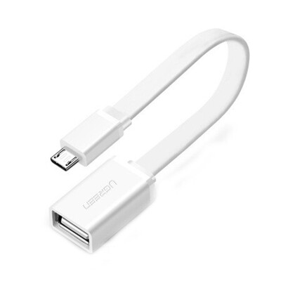 Green OTG data cable Micro USB adapter line Andrews flat panel / mobile phone U disk connector support Huawei / millet / Samsung / Meizu flat line 15cm 10395 white
Green OTG data cable Micro USB adapter line Andrews flat panel / mobile phone U disk connector support Huawei / millet / Samsung / Meizu flat line 15cm 10395 white