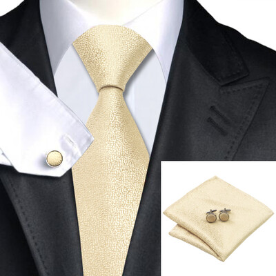 N-1116 Vogue Men Silk Tie Set Beige Novelty Necktie Handkerchief Cufflinks Set Ties For Men Formal Wedding Business wholesale
N-1116 Vogue Men Silk Tie Set Beige Novelty Necktie Handkerchief Cufflinks Set Ties For Men Formal Wedding Business wholesale