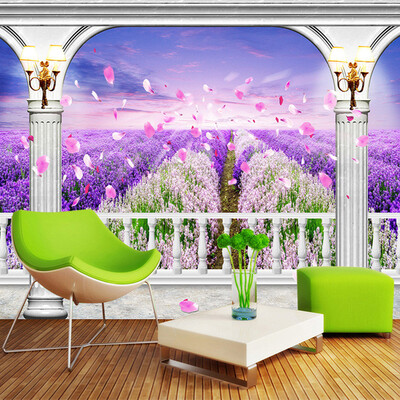 3D Natural Scenery Mural Wallpaper Custom 3D Pink Purple Flowers Field Wall Paper Bedding Room Landscape Home Decor Wallcovering
3D Natural Scenery Mural Wallpaper Custom 3D Pink Purple Flowers Field Wall Paper Bedding Room Landscape Home Decor Wallcovering