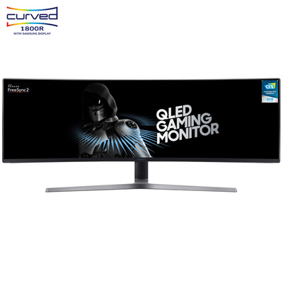 SAMSUNG 48,9-дюймовый Super Large Screen 144Hz Refresh Surface HDR Quantum Dot Technology Полный интерфейс игровой монитор (C49HG90DMC)
SAMSUNG 48,9-дюймовый Super Large Screen 144Hz Refresh Surface HDR Quantum Dot Technology Полный интерфейс игровой монитор (C49HG90DMC)