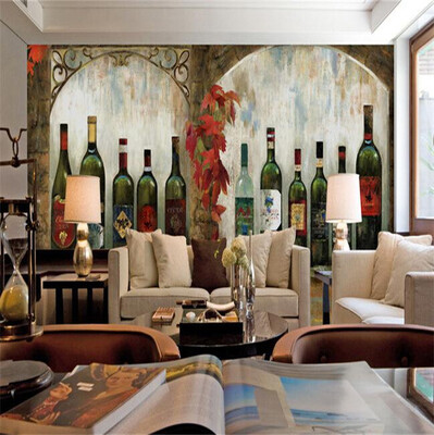 Custom 3d mural red wine winery large mural bar western restaurant coffee shop background wallpaper
Custom 3d mural red wine winery large mural bar western restaurant coffee shop background wallpaper