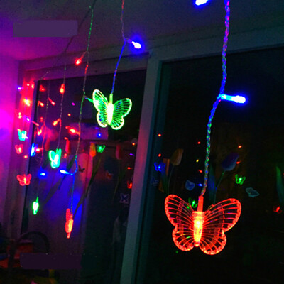 Jinghuisi Chuang JH0415 LED curtain butterfly lantern decoration lamp string flashing light color 36 meters
Jinghuisi Chuang JH0415 LED curtain butterfly lantern decoration lamp string flashing light color 36 meters