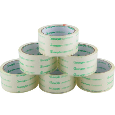 GuangBo 6 package 48mm 30y high transparent tape sealing tape office stationery FX-65
GuangBo 6 package 48mm 30y high transparent tape sealing tape office stationery FX-65