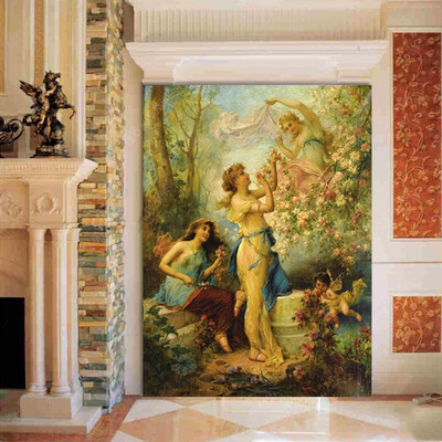 European Style Religion Angels Wall Mural Photo Wallpaper Living Room Restaurant Hotel Entrance Wall Decor Customized Wallpapers
European Style Religion Angels Wall Mural Photo Wallpaper Living Room Restaurant Hotel Entrance Wall Decor Customized Wallpapers
