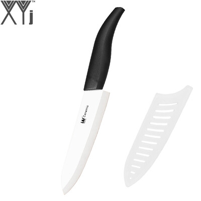 High Grade XYj Brand 6 Inch Chef Kitchen Knife Black Handle Ceramic Knife With A Knife Cover Top Sale Kitchen Tools
High Grade XYj Brand 6 Inch Chef Kitchen Knife Black Handle Ceramic Knife With A Knife Cover Top Sale Kitchen Tools