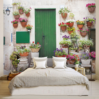 3D Pastoral Style House Green Gate With Flower Pot Mural Wallpaper Custom Photo Wall Paper Living Room Bedroom TV Sofa Backdrop
3D Pastoral Style House Green Gate With Flower Pot Mural Wallpaper Custom Photo Wall Paper Living Room Bedroom TV Sofa Backdrop