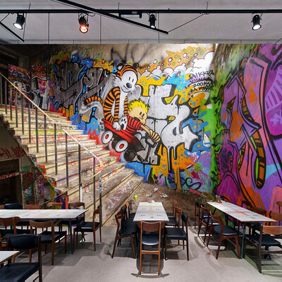 Custom Any Size Modern Fashion Street Art Graffiti Stereoscopic Stairs Bar KTV Cafe Mural Background Photo Wall Paper Painting
Custom Any Size Modern Fashion Street Art Graffiti Stereoscopic Stairs Bar KTV Cafe Mural Background Photo Wall Paper Painting