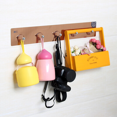 Le paste bathroom free punching hook bathroom strong seamless hook wall door kitchen nail-free clothes hanger hook household items five hooks 2 only color random LT-88009
Le paste bathroom free punching hook bathroom strong seamless hook wall door kitchen nail-free clothes hanger hook household items five hooks 2 only color random LT-88009