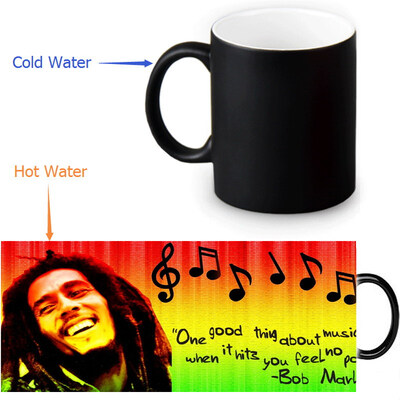 Bob Marley Reggae Music 350ml12oz Heat Reveal Mug Color Change Coffee Cup Sensitive Morphing Mugs Magic Mug Milk Tea Cups
Bob Marley Reggae Music 350ml12oz Heat Reveal Mug Color Change Coffee Cup Sensitive Morphing Mugs Magic Mug Milk Tea Cups