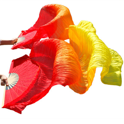 1 Pair Dance Fans Bamboo Ribs Natural Silk Stage Performance Props Dye Fans Women Belly Dance Silk Fans RedOrangeYellow
1 Pair Dance Fans Bamboo Ribs Natural Silk Stage Performance Props Dye Fans Women Belly Dance Silk Fans RedOrangeYellow