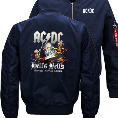 AC DC Rock Band Bomber Flight Flying Jacket Winter thicken Warm Zipper Men Jackets Anime Mens Casual Coat
AC DC Rock Band Bomber Flight Flying Jacket Winter thicken Warm Zipper Men Jackets Anime Mens Casual Coat