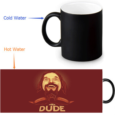 The Big Lebowski 350ml12oz Heat Reveal Mug Color Change Coffee Cup Sensitive Morphing Mugs Magic Mug Milk Tea Cups
The Big Lebowski 350ml12oz Heat Reveal Mug Color Change Coffee Cup Sensitive Morphing Mugs Magic Mug Milk Tea Cups