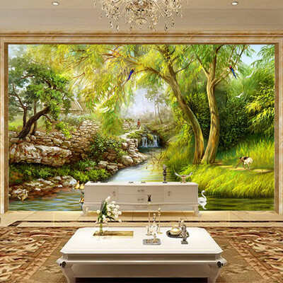 3D Wallpaper Chinese Style Riverside Scenery Oil Painting Mural Living Room TV Sofa Backdrop Wall Paper Home Decor Papel Murals
3D Wallpaper Chinese Style Riverside Scenery Oil Painting Mural Living Room TV Sofa Backdrop Wall Paper Home Decor Papel Murals