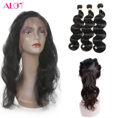 Alot 360 Lace Frontal With 3 Bundles Peruvian Body Wave hair Frontal Closure 360 Lace Virgin Hair Body Wave Human Hair Weave
Alot 360 Lace Frontal With 3 Bundles Peruvian Body Wave hair Frontal Closure 360 Lace Virgin Hair Body Wave Human Hair Weave