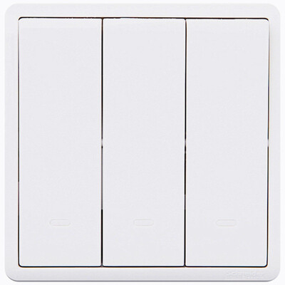 Schneider Schneider switch socket switch panel three open single control switch 16A with fluorescent indicator switch Feng Shang series white
Schneider Schneider switch socket switch panel three open single control switch 16A with fluorescent indicator switch Feng Shang series white