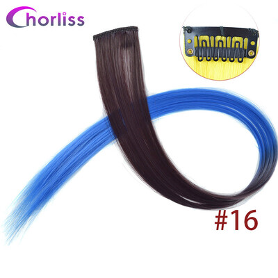 Chorliss Clip In Hair Extensions 50Cm 20 Inch Long Colorful One Piece Synthetic Straight Fake Hair one Tone Pink Purple Blue
Chorliss Clip In Hair Extensions 50Cm 20 Inch Long Colorful One Piece Synthetic Straight Fake Hair one Tone Pink Purple Blue